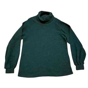 Cherish Teal Turtleneck Sweater Women’s Small